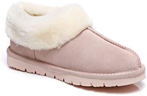 UGG Australian Shepherd Premium Soft Sheepskin Wool Slippers Pink Size US 11 NEW