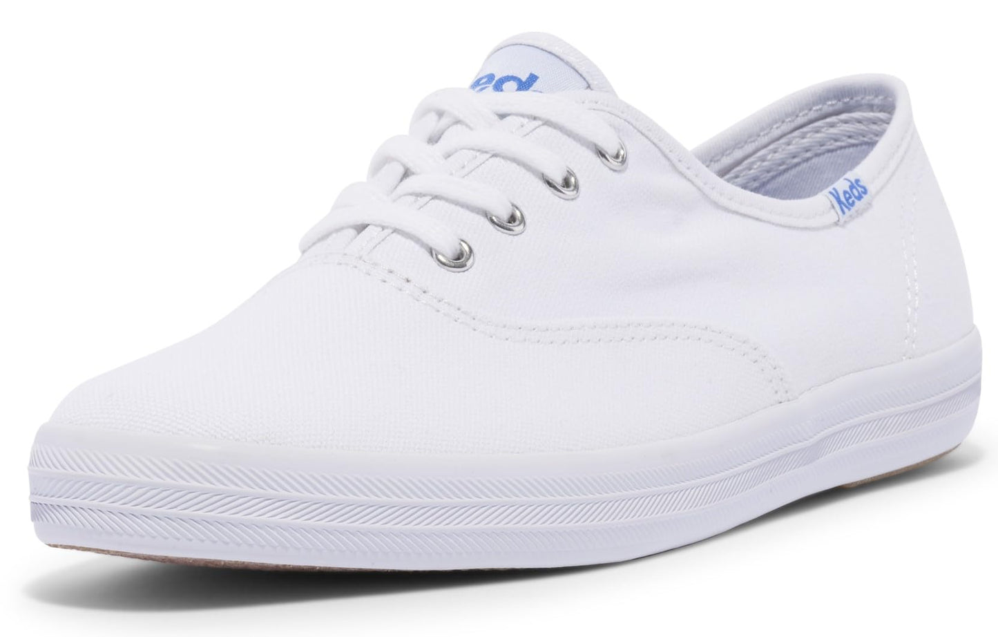 Keds Champion Canvas Trainers Casual Comfortable Lightweight White US 8.5 NEW
