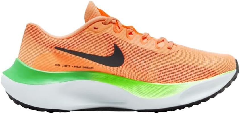 Nike Zoom Fly 5 Total Orange Black Bright Crimson White Trainers Ladies US 7 NEW