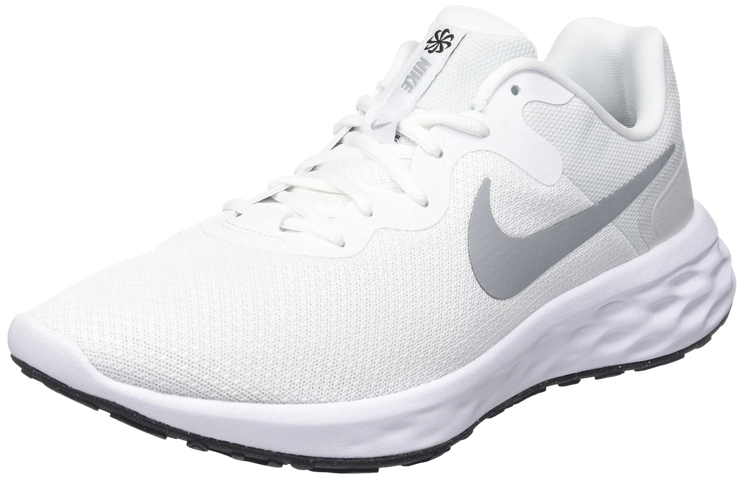 Nike Revolution 6 NN Sneaker White Wolf Grey Running Shoes Mens US 8 NEW