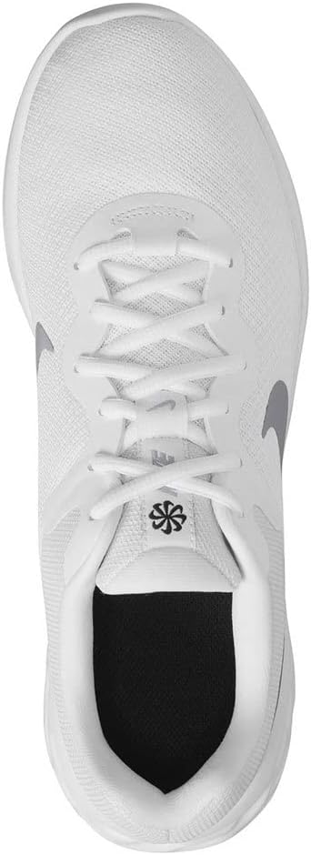 Nike Revolution 6 NN Sneaker White Wolf Grey Running Shoes Mens US 8 NEW