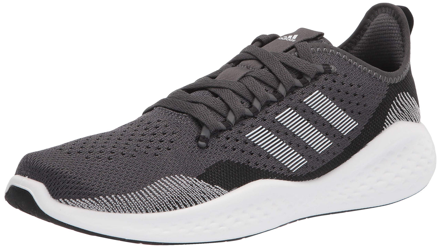 Adidas Duramo 10 Core Fluidflow 2.0 Charcoal Black Running Shoes Mens US10.5 NEW