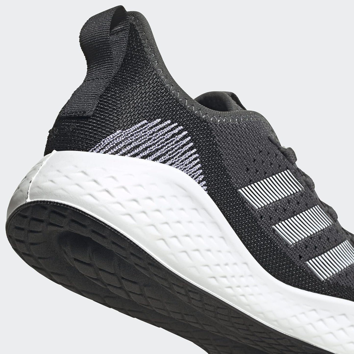 Adidas Duramo 10 Core Fluidflow 2.0 Charcoal Black Running Shoes Mens US10.5 NEW