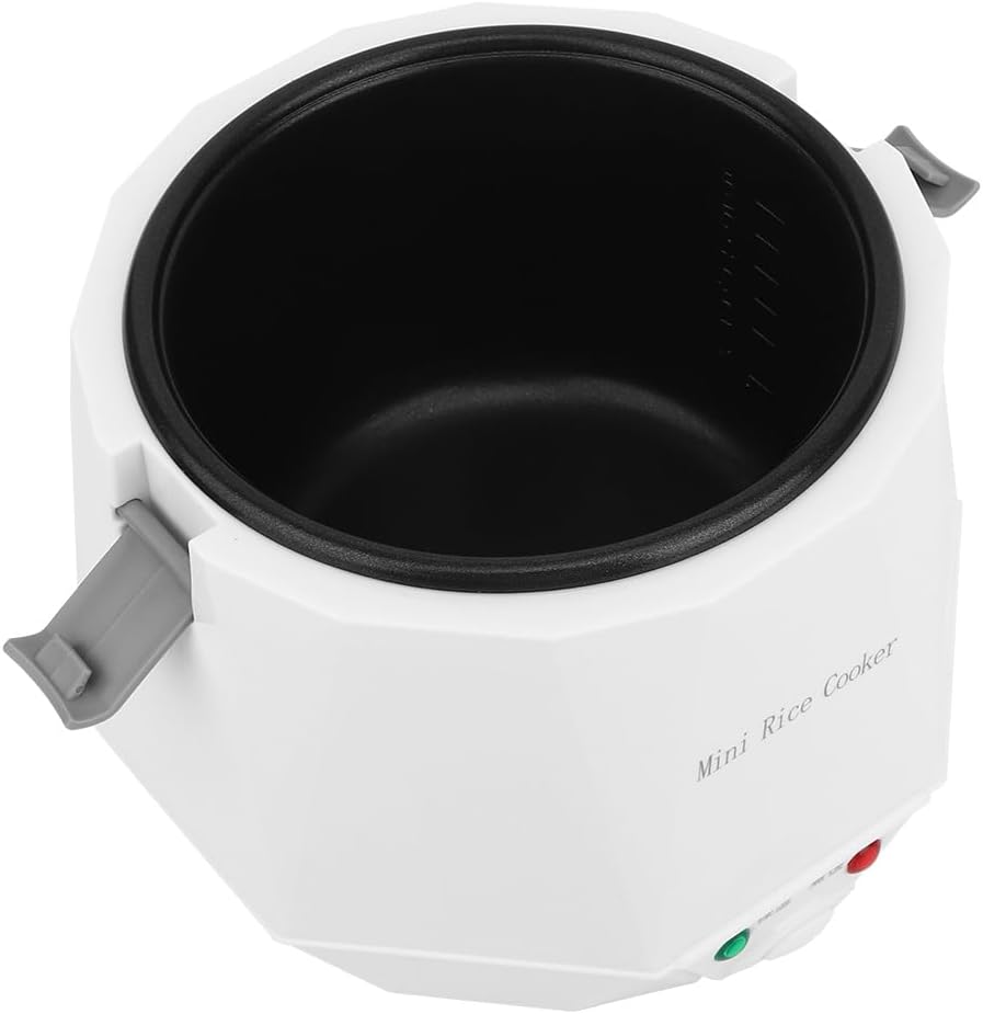 Jectse 1.6L Mini Rice Cooker, Portable Travel Steamer, Small Removable Pot DEMO