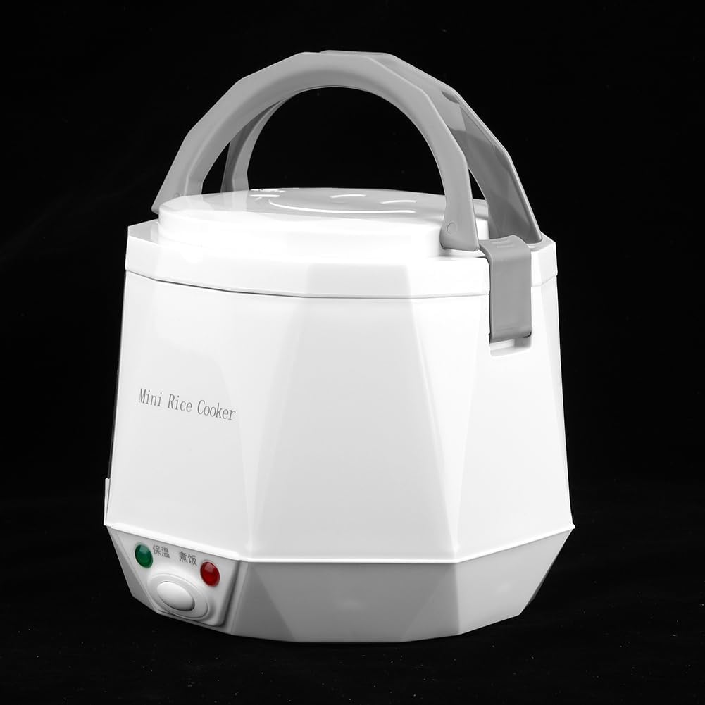 Jectse 1.6L Mini Rice Cooker, Portable Travel Steamer, Small Removable Pot DEMO