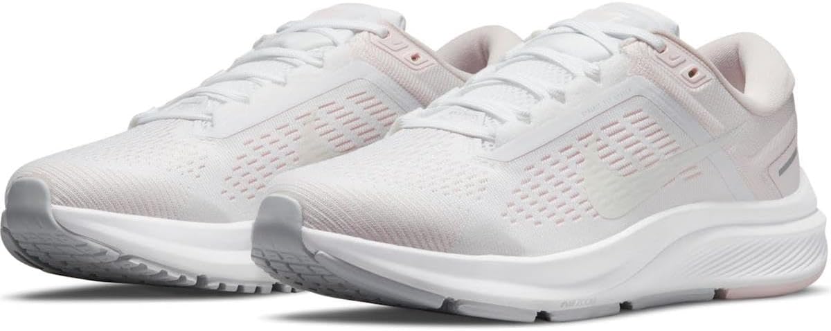Nike Women's Air Zoom Structure 24 Running Shoes White Barely Green US 7.5 NEW