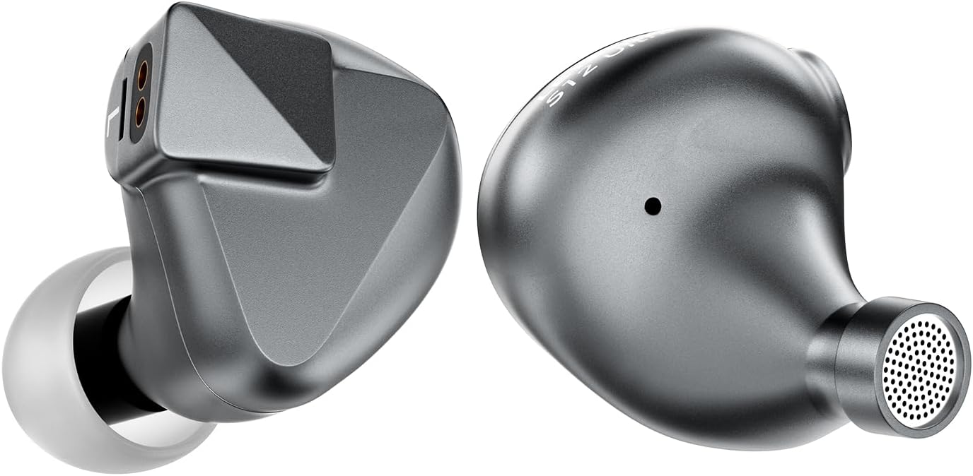 Letshuoer HiFi S12 Ultra In-Ear Headphones Planar Magnetic Driver Gunmetal NEW
