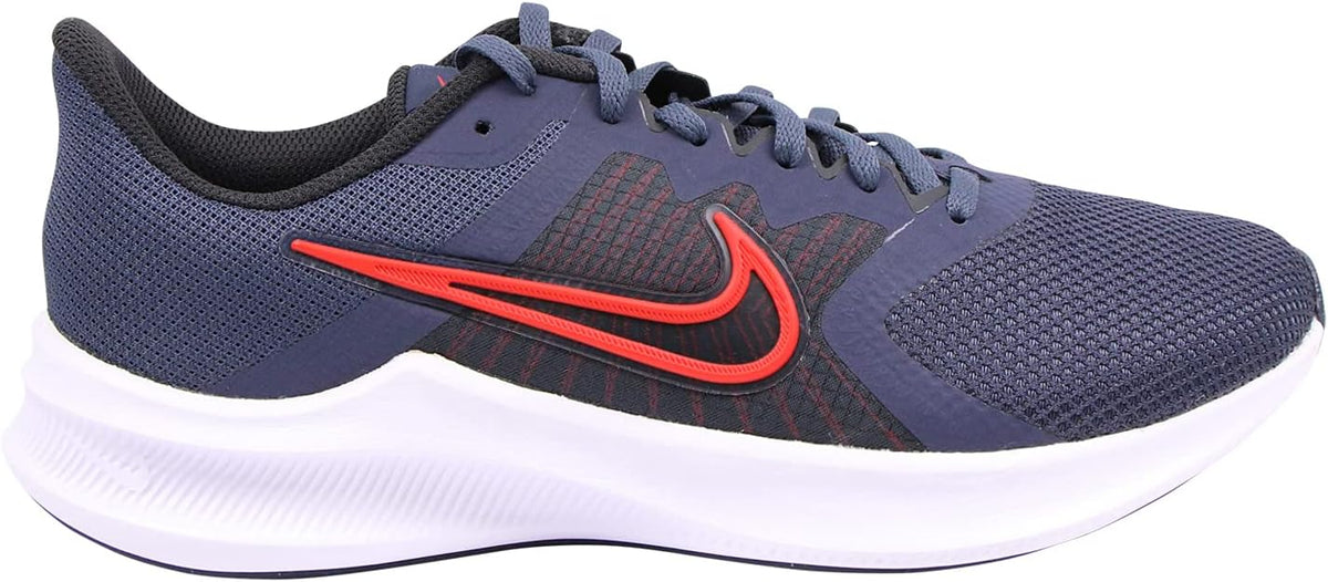 Nike Thunder Navy & Red Logo Downshifter 11 Running Sneakers Mens US 11.5 NEW