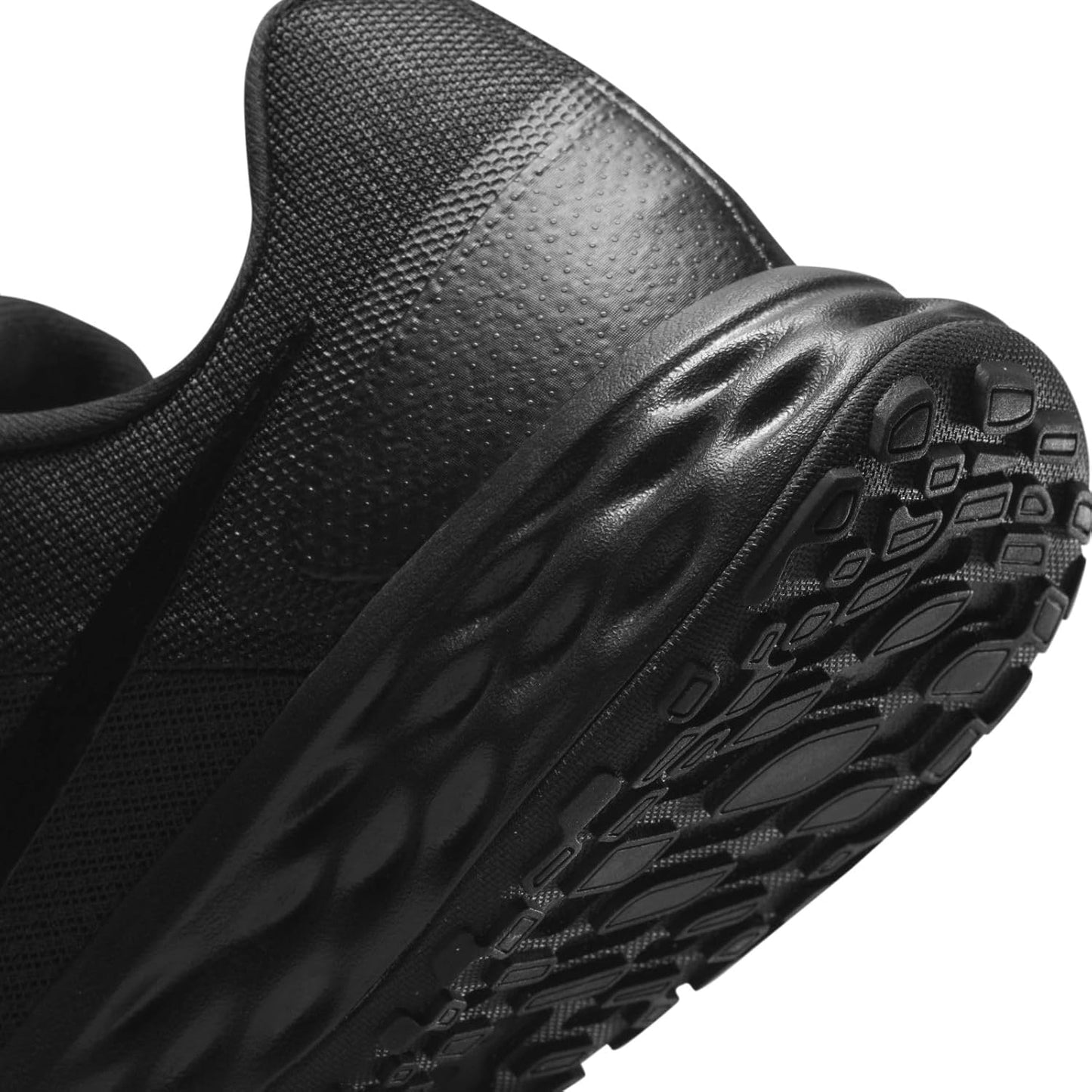 Nike Revolution 6 NN Sneaker Solid Black Running Shoes Mens US 9 NEW