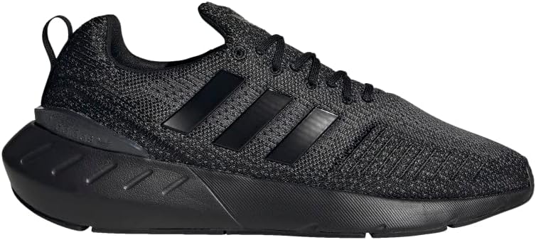 Adidas Originals Swift Run 22 Black Grey Fabric Sneakers Mens Size US 8 NEW
