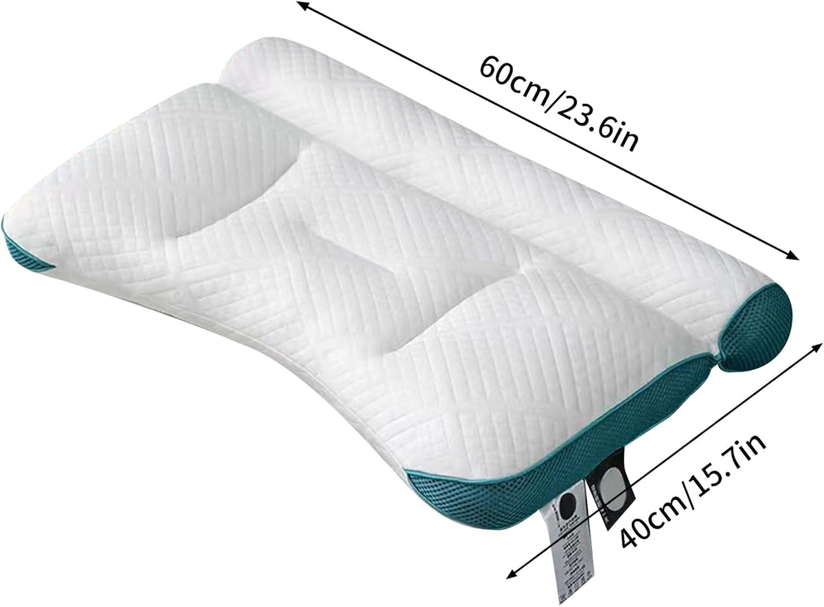 Elancee Neck Cervical Sleeping Pillow Supportive Design Comfortable Sleep NEW