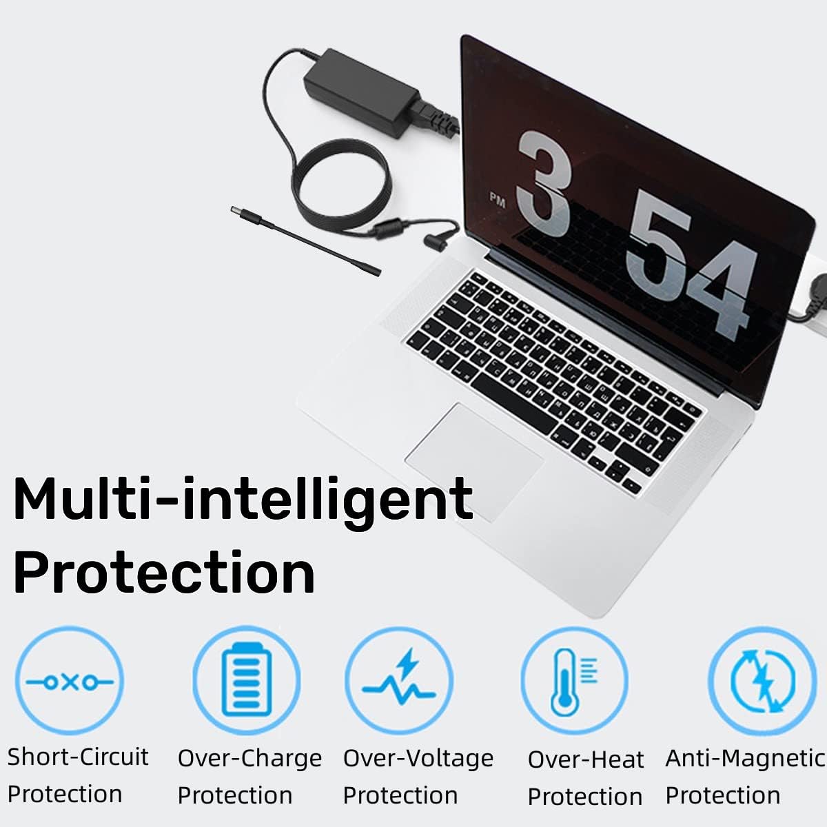 GTGUGR 90W Laptop Charger for HP Pavilion Envy Stream Spectre EliteBook DEMO