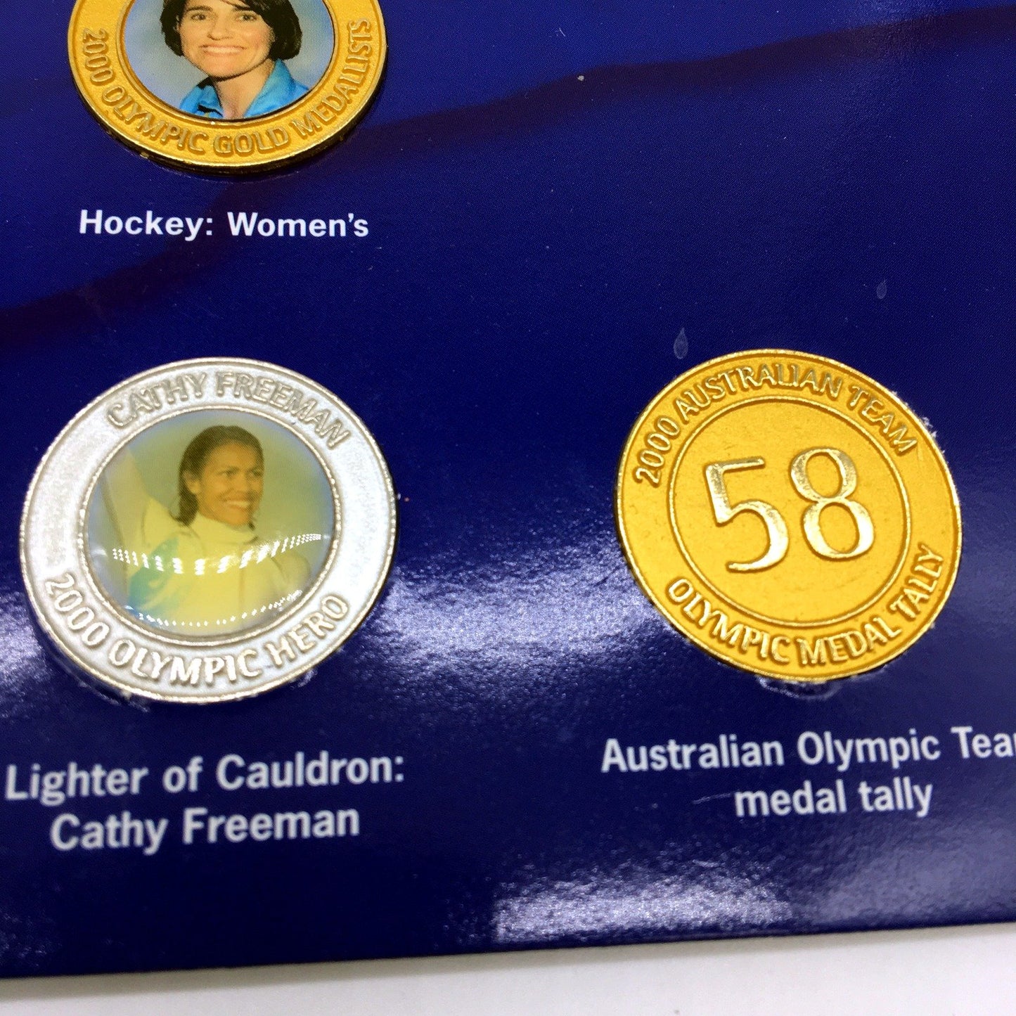 The Daily Telegraph 2000 Australian Olympic Gold Medalist Collection Coins