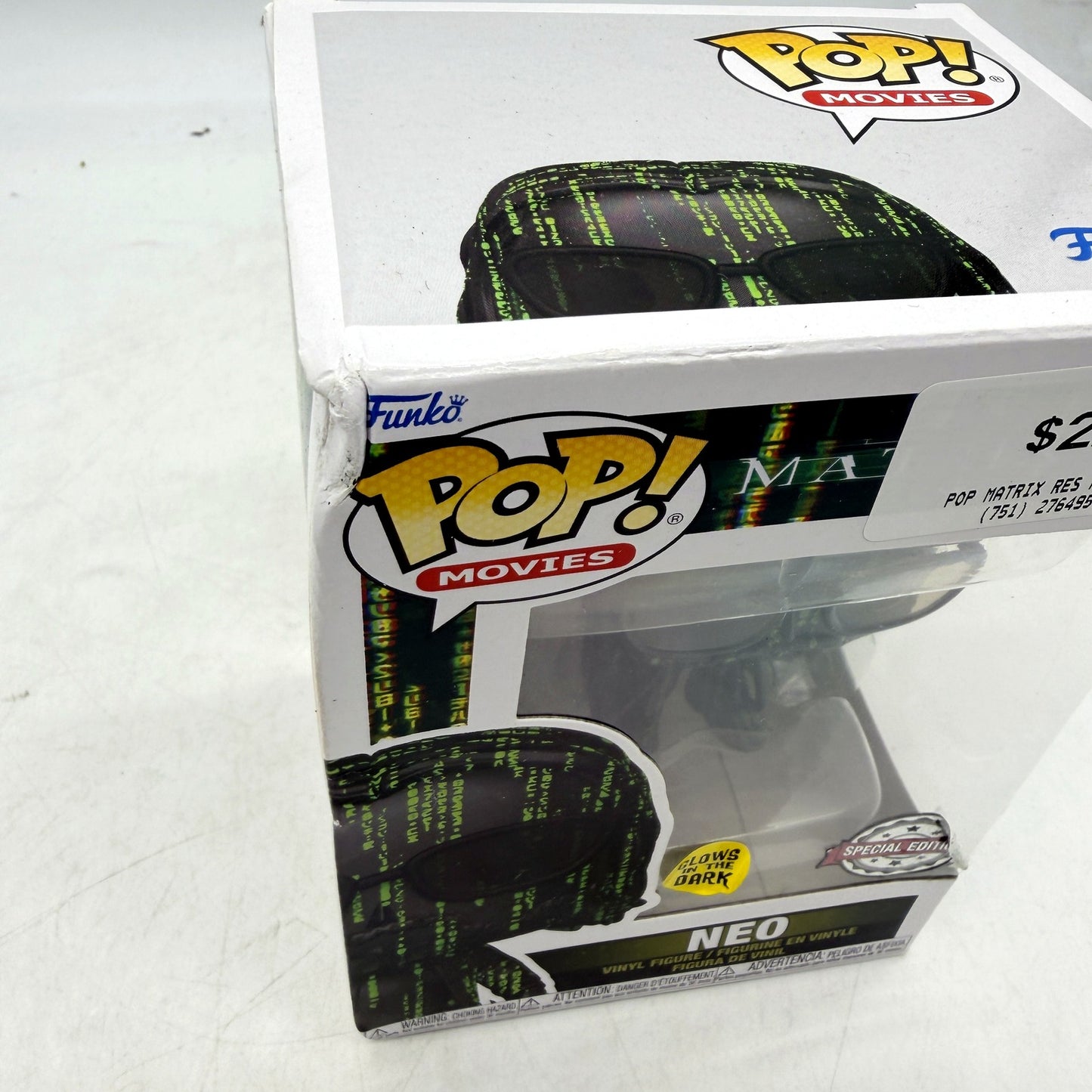 Funko Pop Neo Collectible Figurine Glow in the Dark Matrix Special Edition