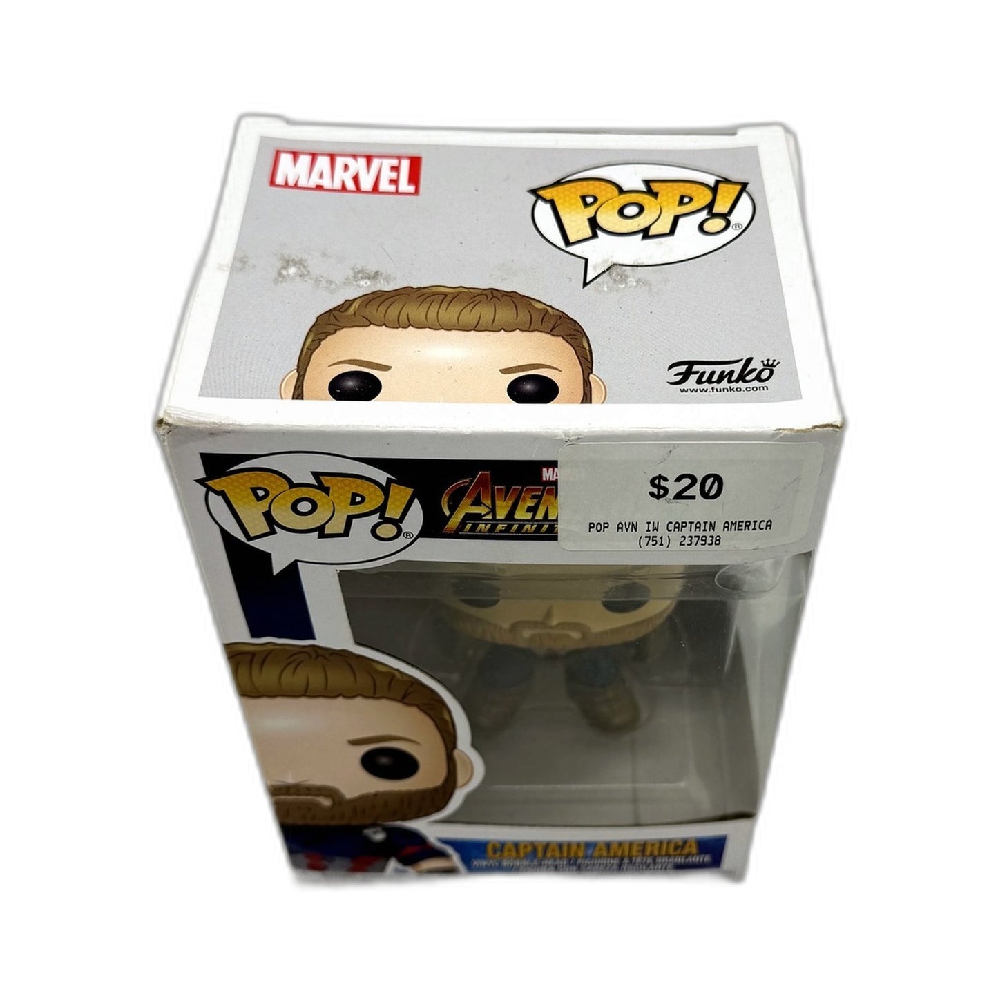 Funko Pop! Marvel Avengers Infinity War Captain America Collectible Figure