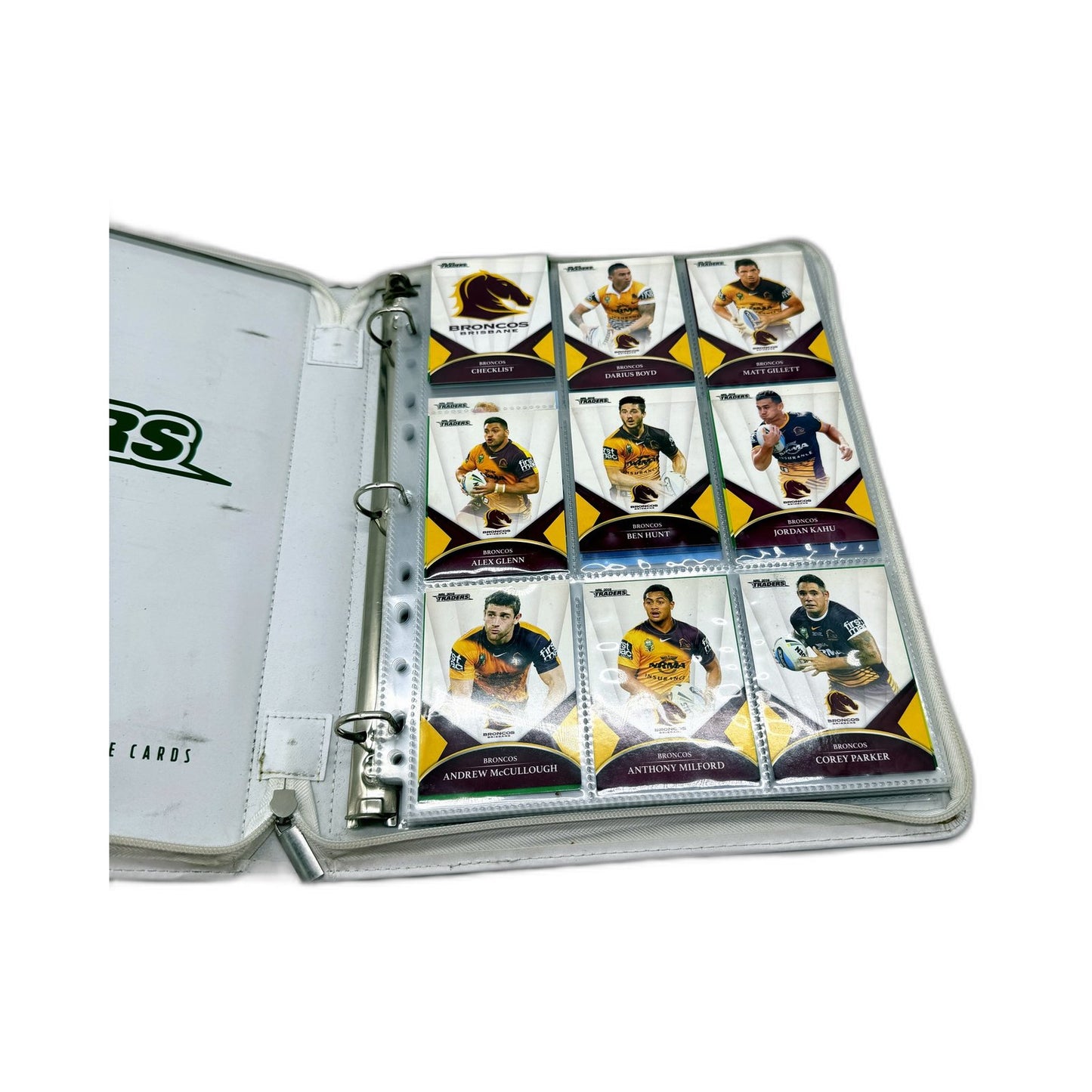 VINTAGE NRL Traders 2016 Trading Cards & Zippable Folder - Collectible Sports