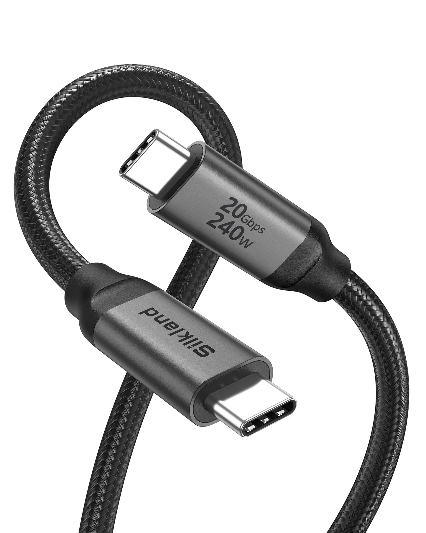 Silkland USB USB Cables C Monitor Display Cable 4K 120Hz 8K 30Hz 20Gbps NEW