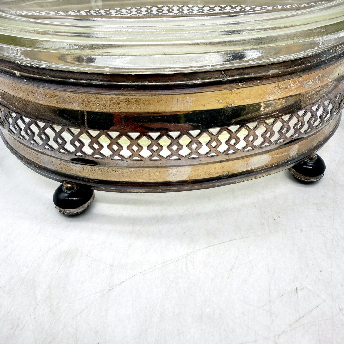 VINTAGE Pyrex Glass Bakeware Metal Stand Serving Set With Baking Dishes AUS MADE