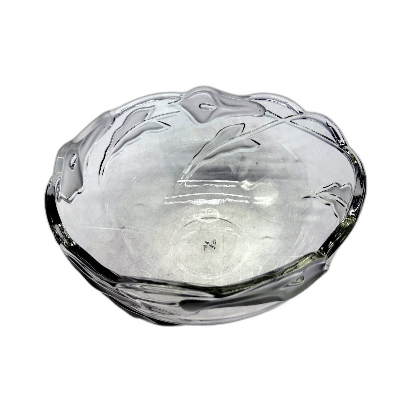 Mikasa Crystal Bowl Vintage Decorative Collectible Home Decor from West Germany