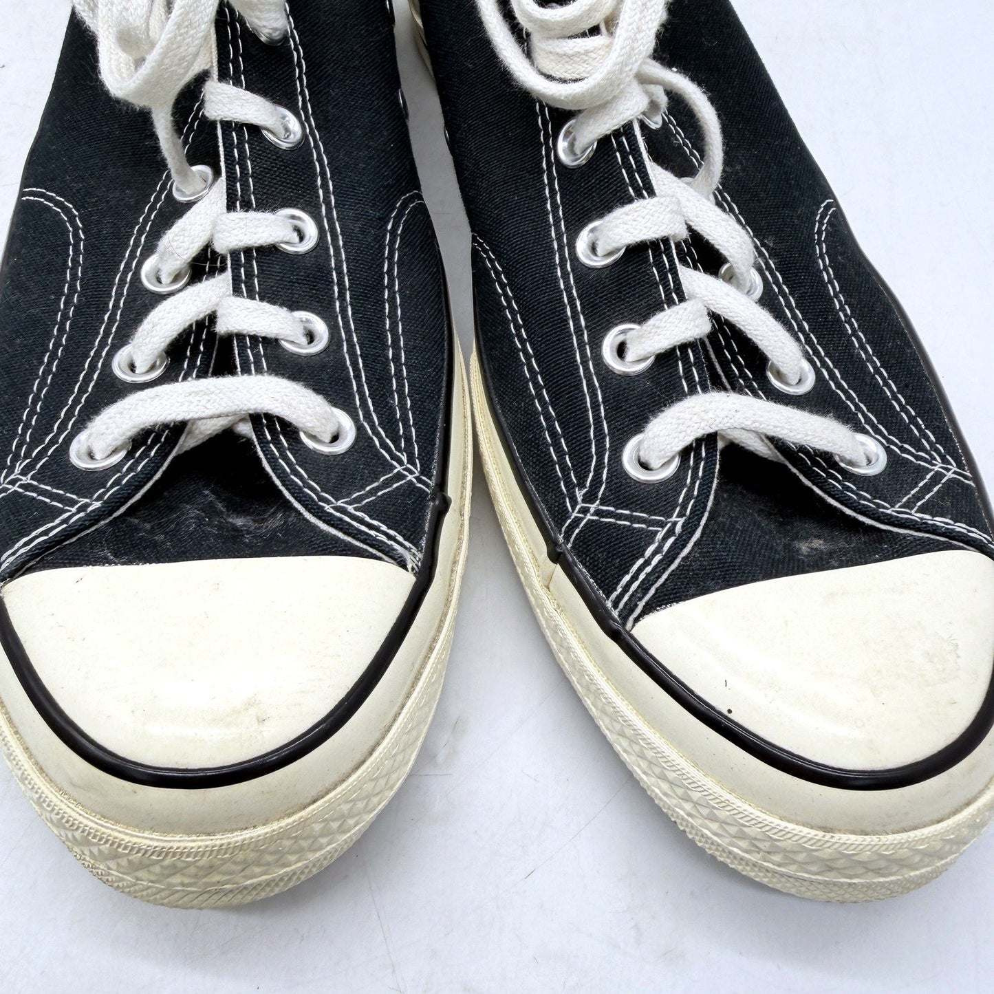 Converse Mens All Star Black High Top Canvas Sneakers US 13 EU 48 DEMO