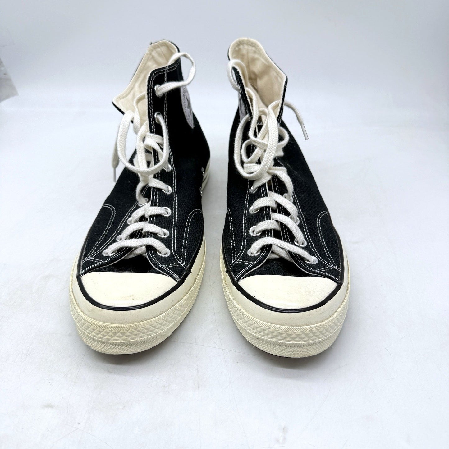 Converse Mens All Star Black High Top Canvas Sneakers US 13 EU 48 DEMO