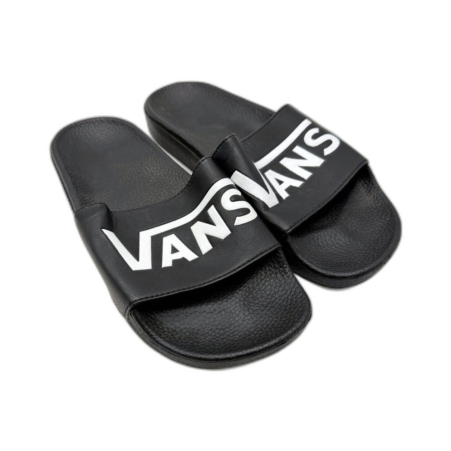 Vans Mens Black Slide-On Slides Sandals Athletic US 8 Casual Comfort DEMO