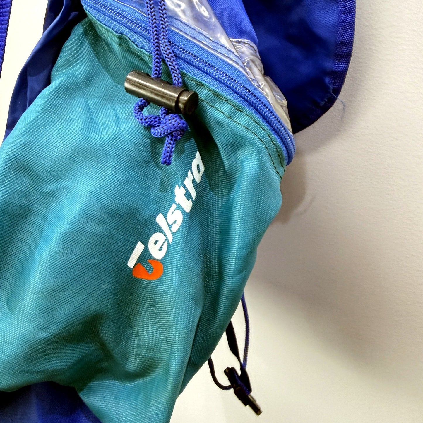 COLLECTABLE Speedo Australia Pan Pacs 1997 Backpack Nylon Blue Teal Lightweight