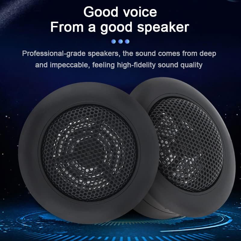 DriSentri 120W Car Electronics High Efficiency Mini Dome Tweeters for Car DEMO