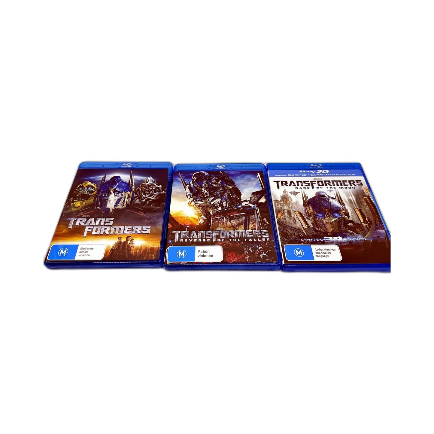 2012 Hasbro Transformers Dark of the Moon Blu-ray 3-Disc Movie Box Set