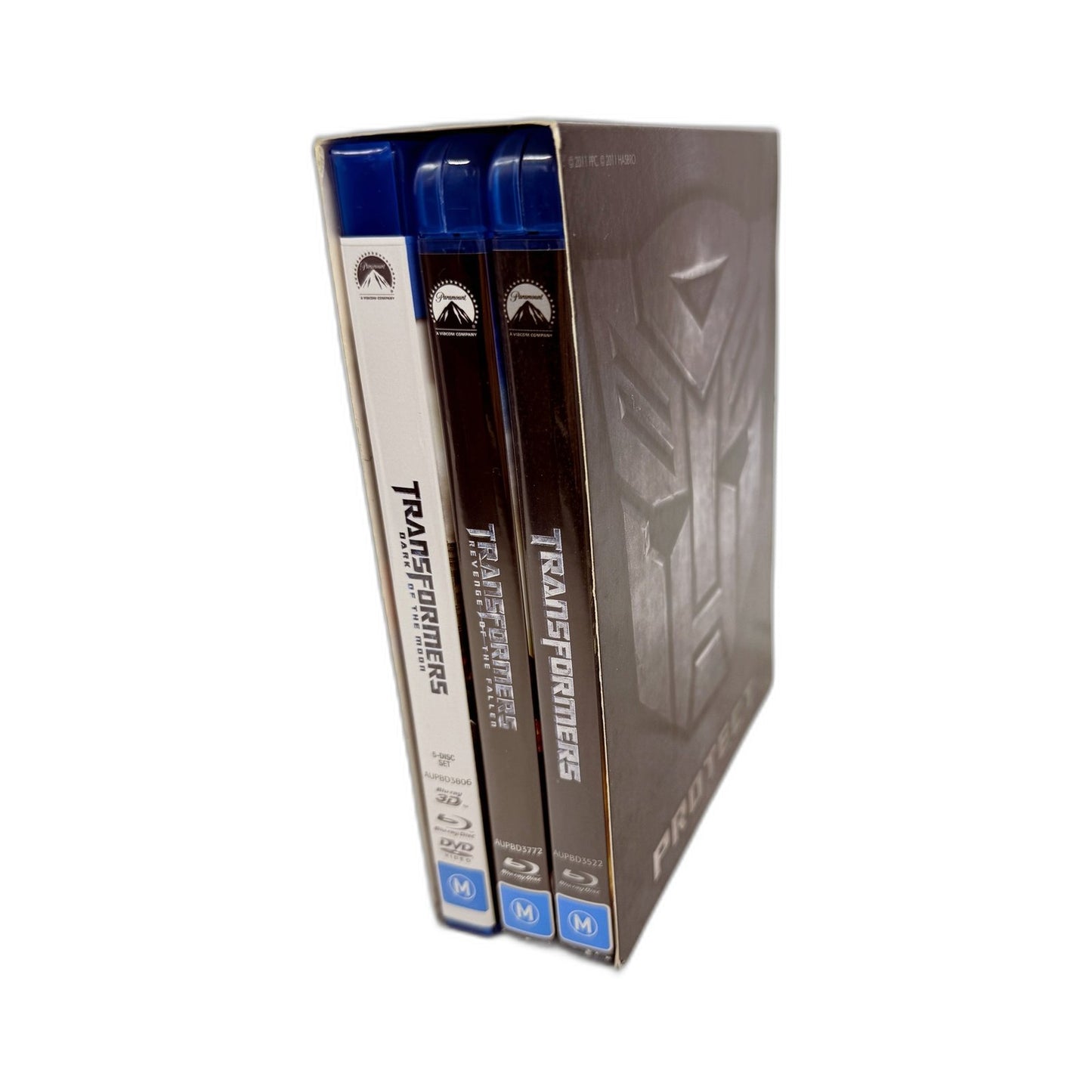 2012 Hasbro Transformers Dark of the Moon Blu-ray 3-Disc Movie Box Set