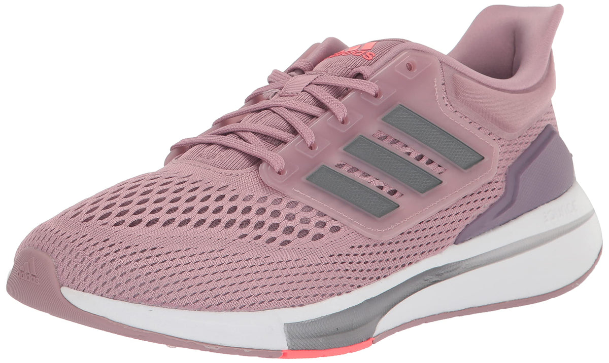 adidas EQ21 Run Cushioned Lightweight Sneakers Magic Mauve Womens US 8.5 NEW