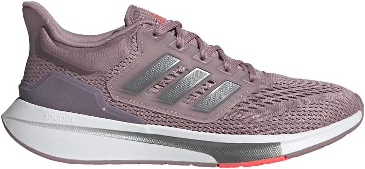 adidas EQ21 Run Cushioned Lightweight Sneakers Magic Mauve Womens US 8.5 NEW