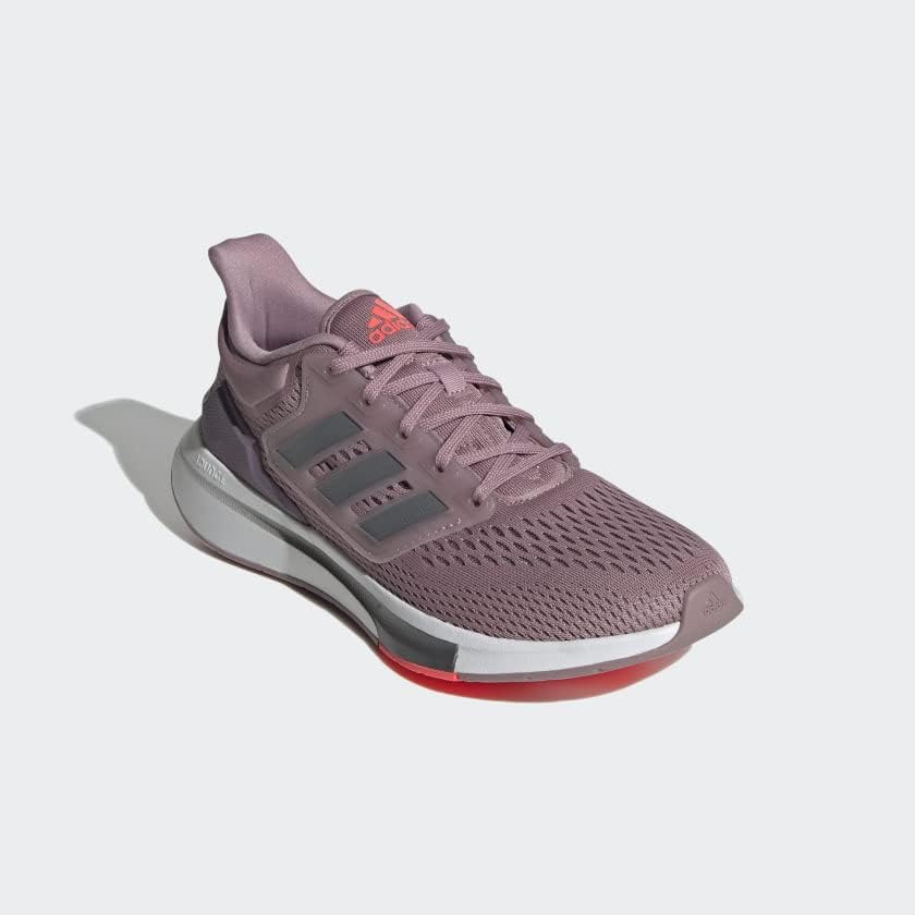 adidas EQ21 Run Cushioned Lightweight Sneakers Magic Mauve Womens US 8.5 NEW