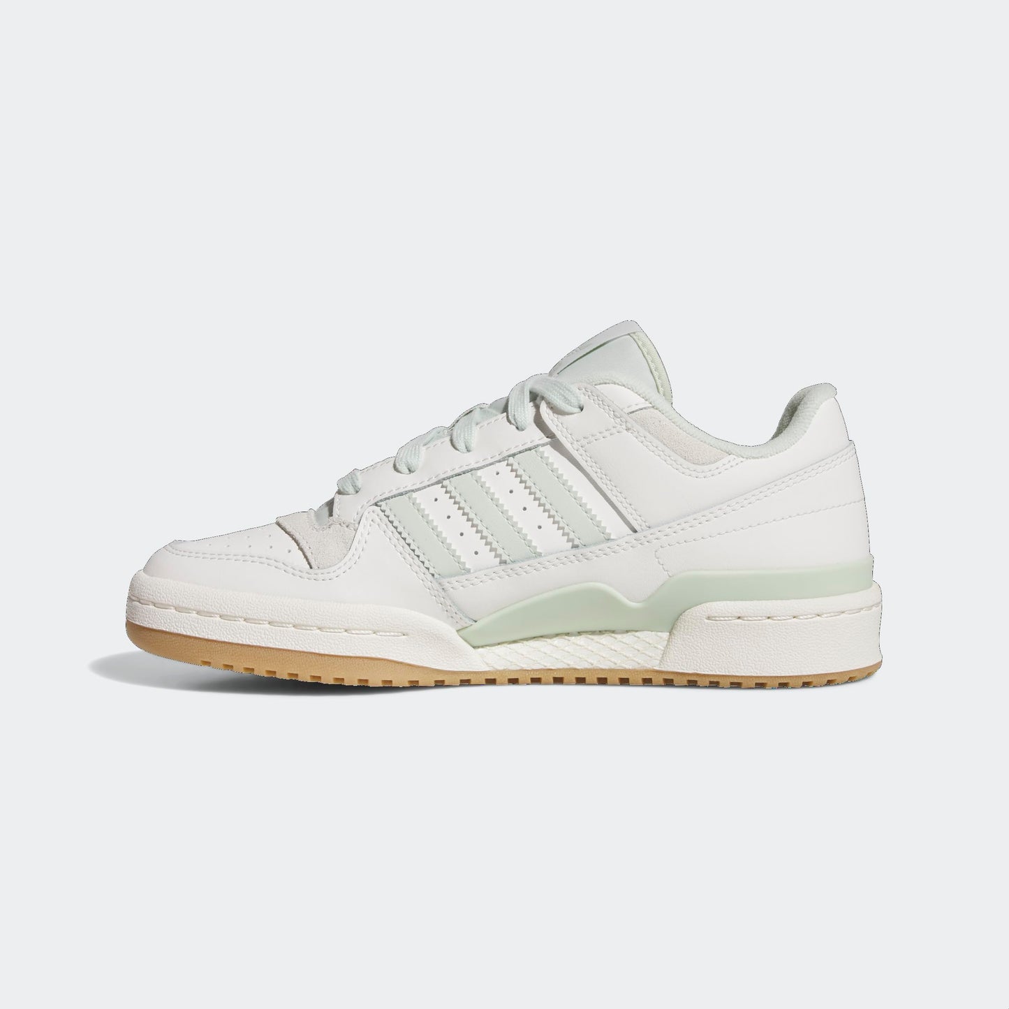 adidas Forum Off-white Casual Lace-Up Leather Trainers Sneakers Women US 9 DEMO