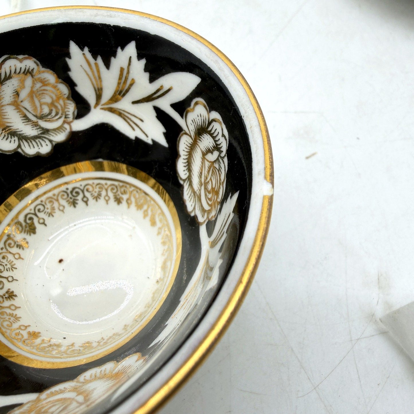 Bavaria Germany Maria Theresa Fine Porcelain 4 Expresso Cup & 6 Saucers Set
