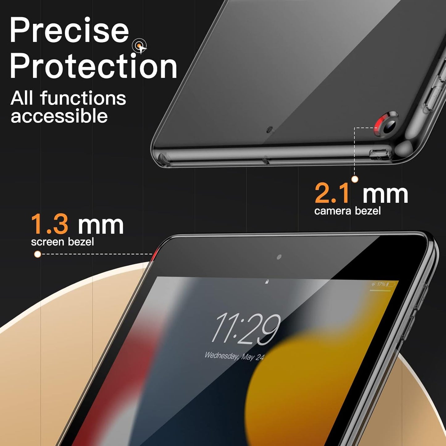 JETech Case Cases for iPad 10.2-Inch 2021/2020/2019 Model 9th/8th/7th Gen NEW