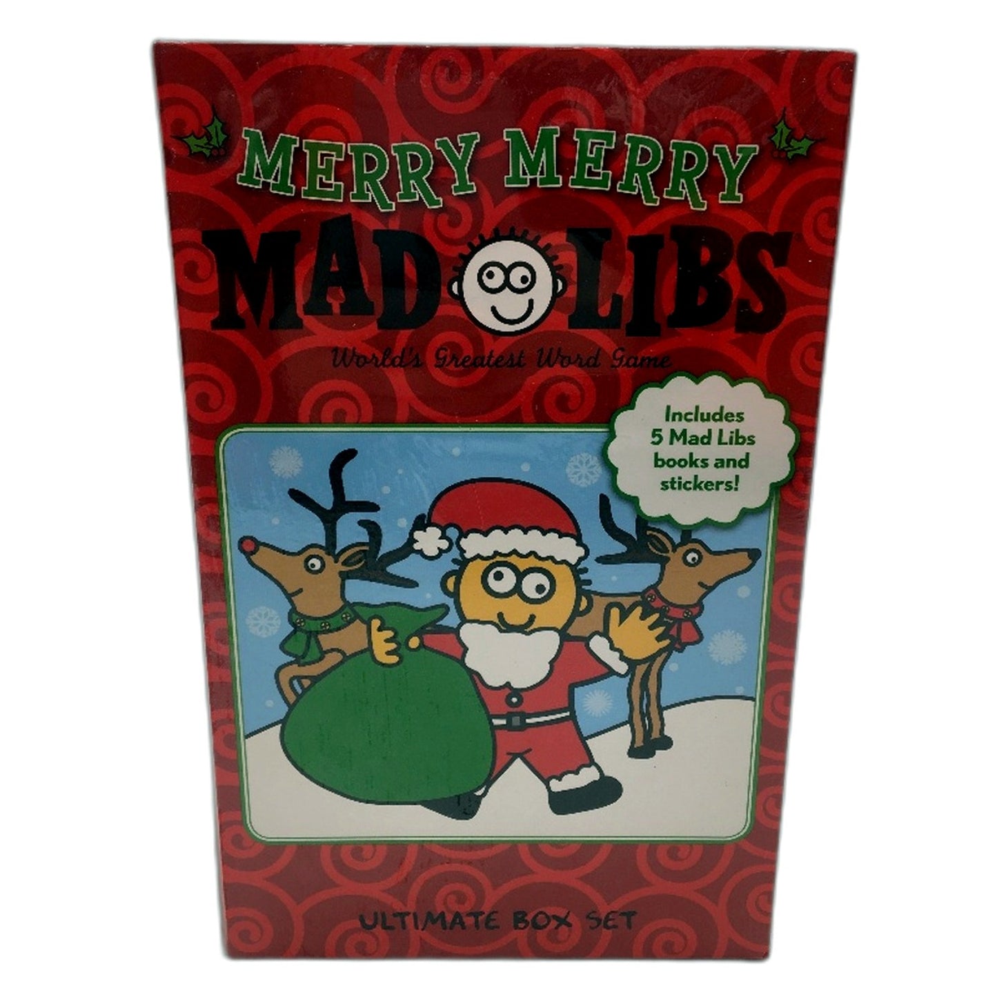 NEW & SEALED Merry Merry Mad Libs: Includes over 100 Stories and Stickers