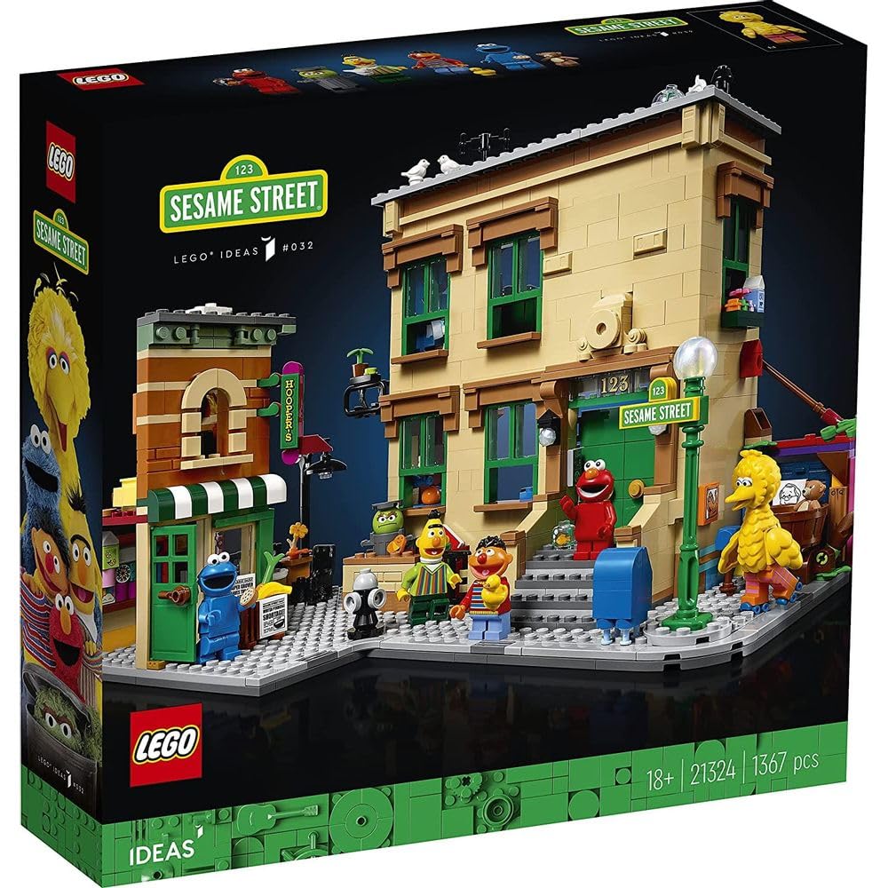 LEGO Ideas 123 Sesame Street Building Set #21324 *1 Sealed Bag Missing DEMO