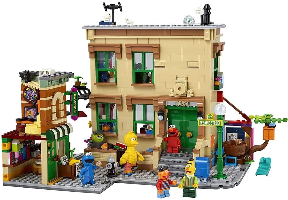 LEGO Ideas 123 Sesame Street Building Set #21324 *1 Sealed Bag Missing DEMO
