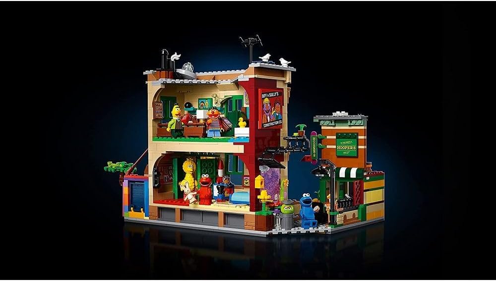 LEGO Ideas 123 Sesame Street Building Set #21324 *1 Sealed Bag Missing DEMO