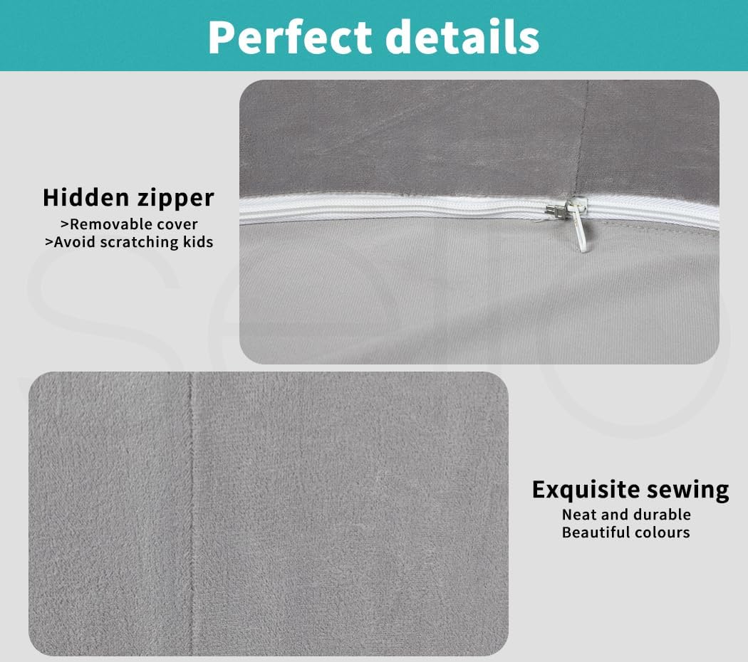 Bo Peep Kids Playpen Mat Comfy Soft Foam Soft Grey Barrier Toy Pad *No Balls NEW