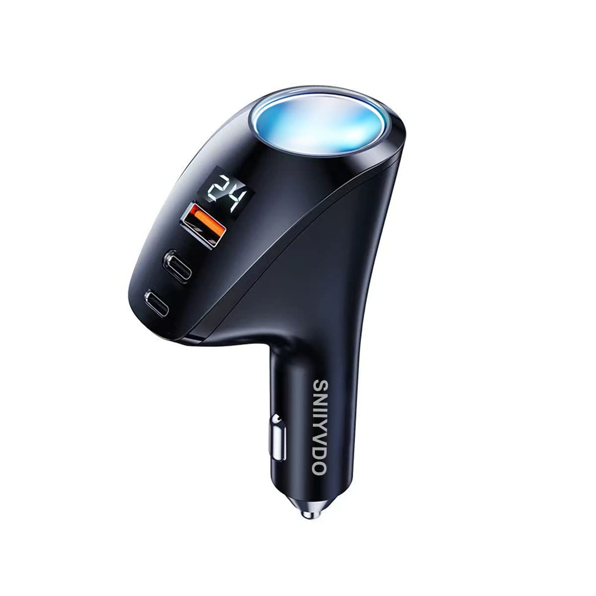 SNIYVDO 5-in-1 Automobile Chargers USB Car Charger Adapter with Fast NEW
