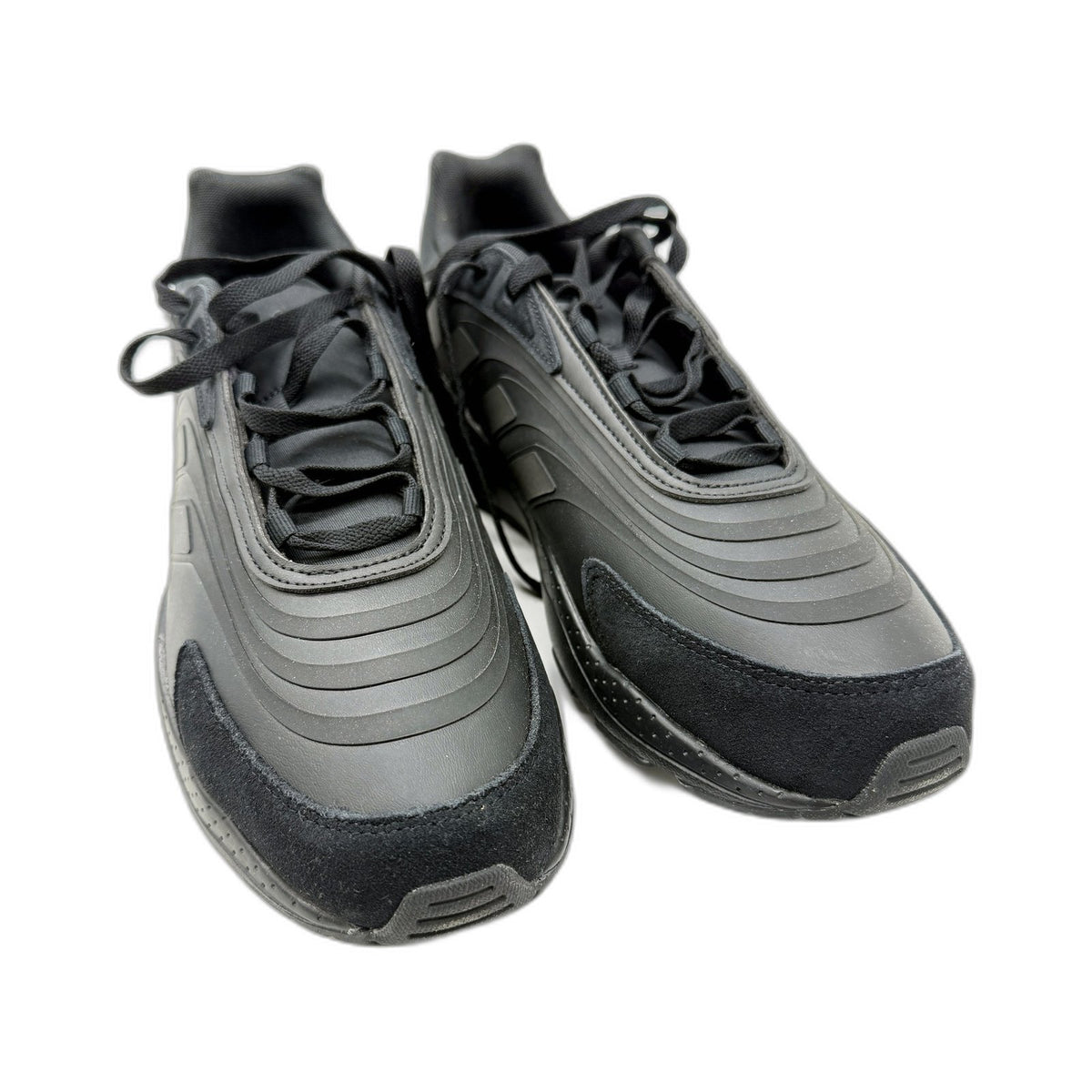 adidas Mens Crazy Chaos 2.0 Solid Black Running Sneakers - US Size 11.5 NEW