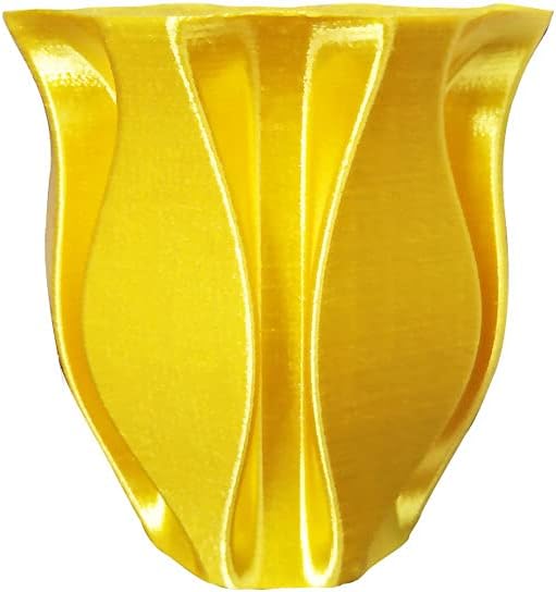 CC3D Silk Golden Yellow PLA 3D Printer Filament 1.75mm 1KG for Arts Printing NEW