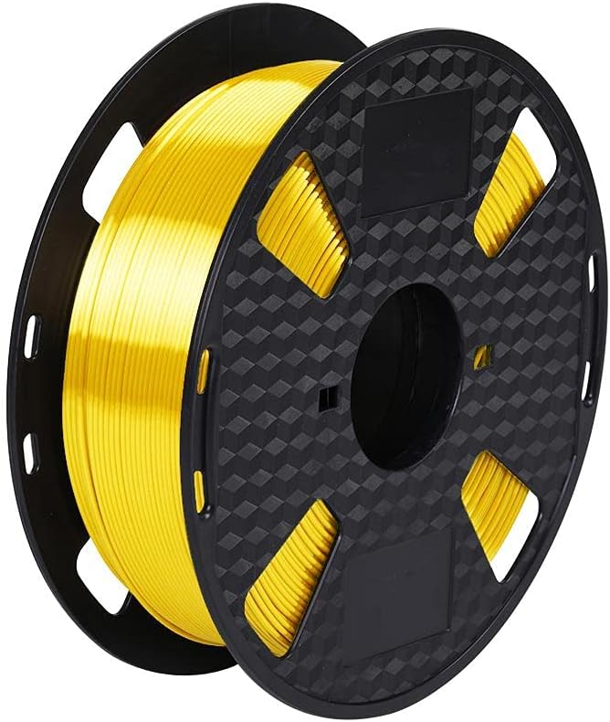 CC3D Silk Golden Yellow PLA 3D Printer Filament 1.75mm 1KG for Arts Printing NEW
