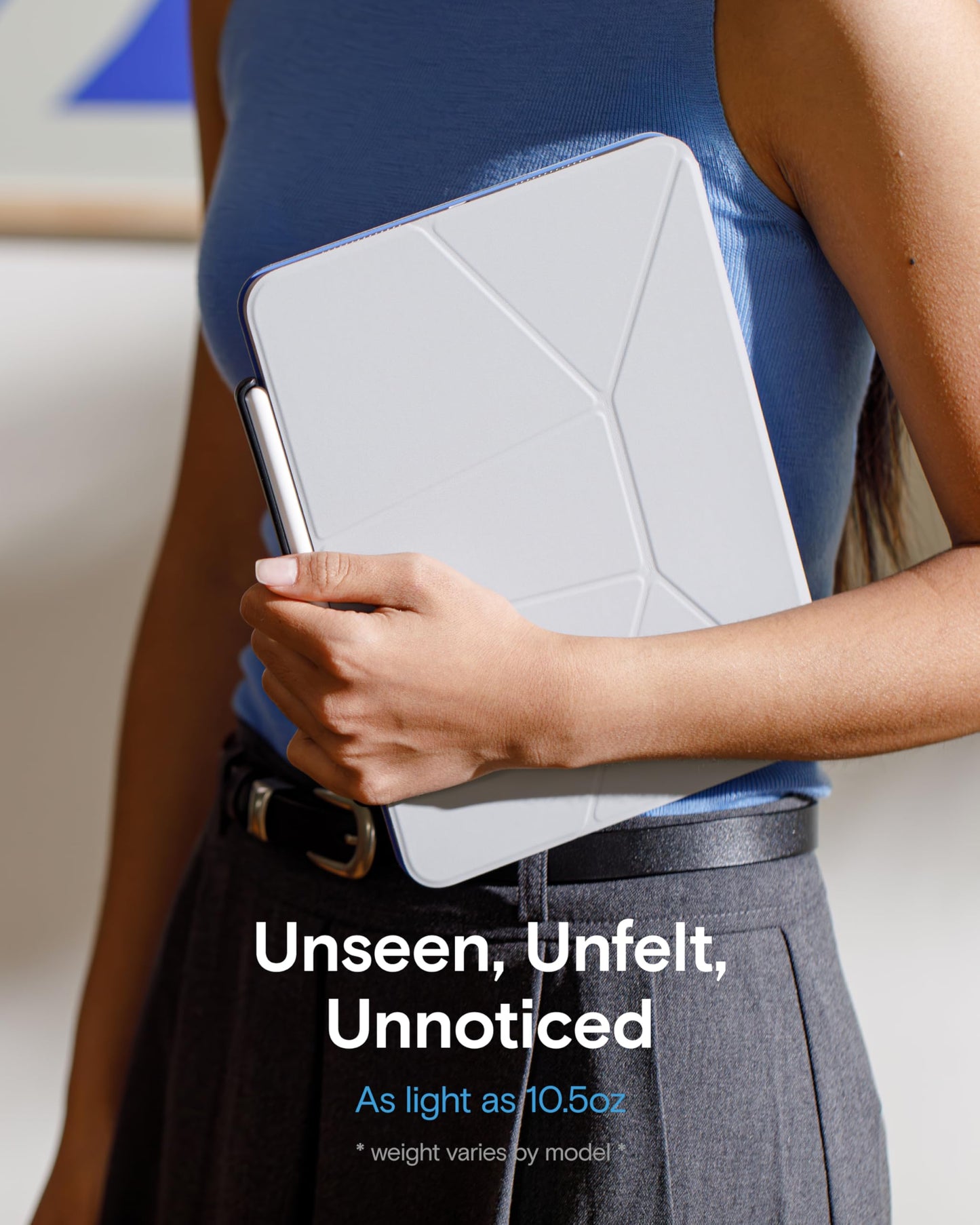 MOFT Dynamic Cases Folio Case for iPad mini 7th & 6th Gen, Jet Black DEMO