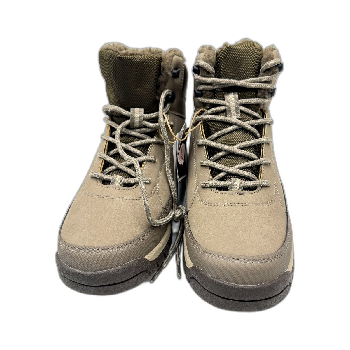Thermoboots Brown Tan - Insulated Hiking & Work Boots, Tan Mens Size 8 NEW