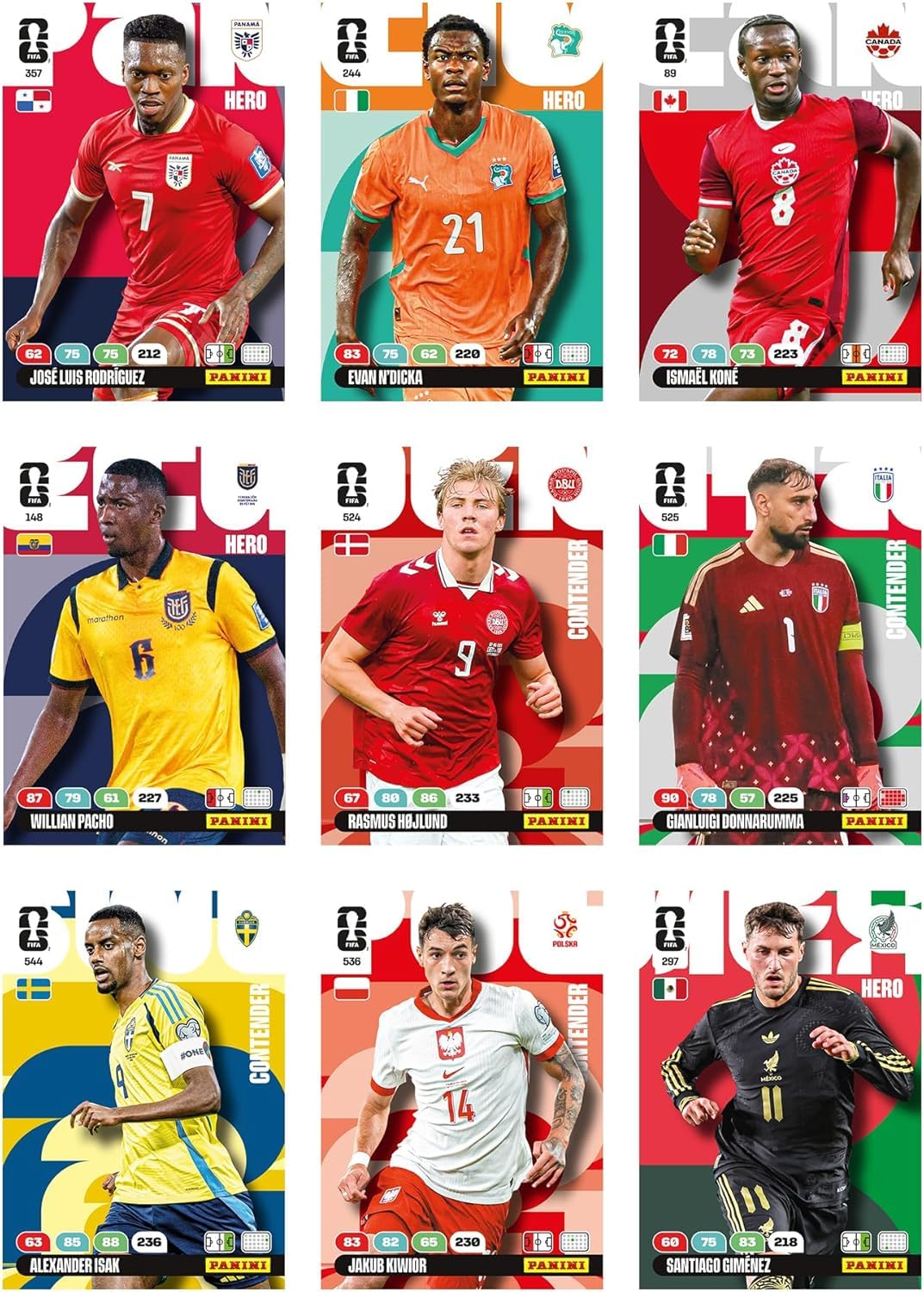 Panini FIFA Boxes World Cup 2026 Adrenalyn XL Dream Box 50 Trading Cards