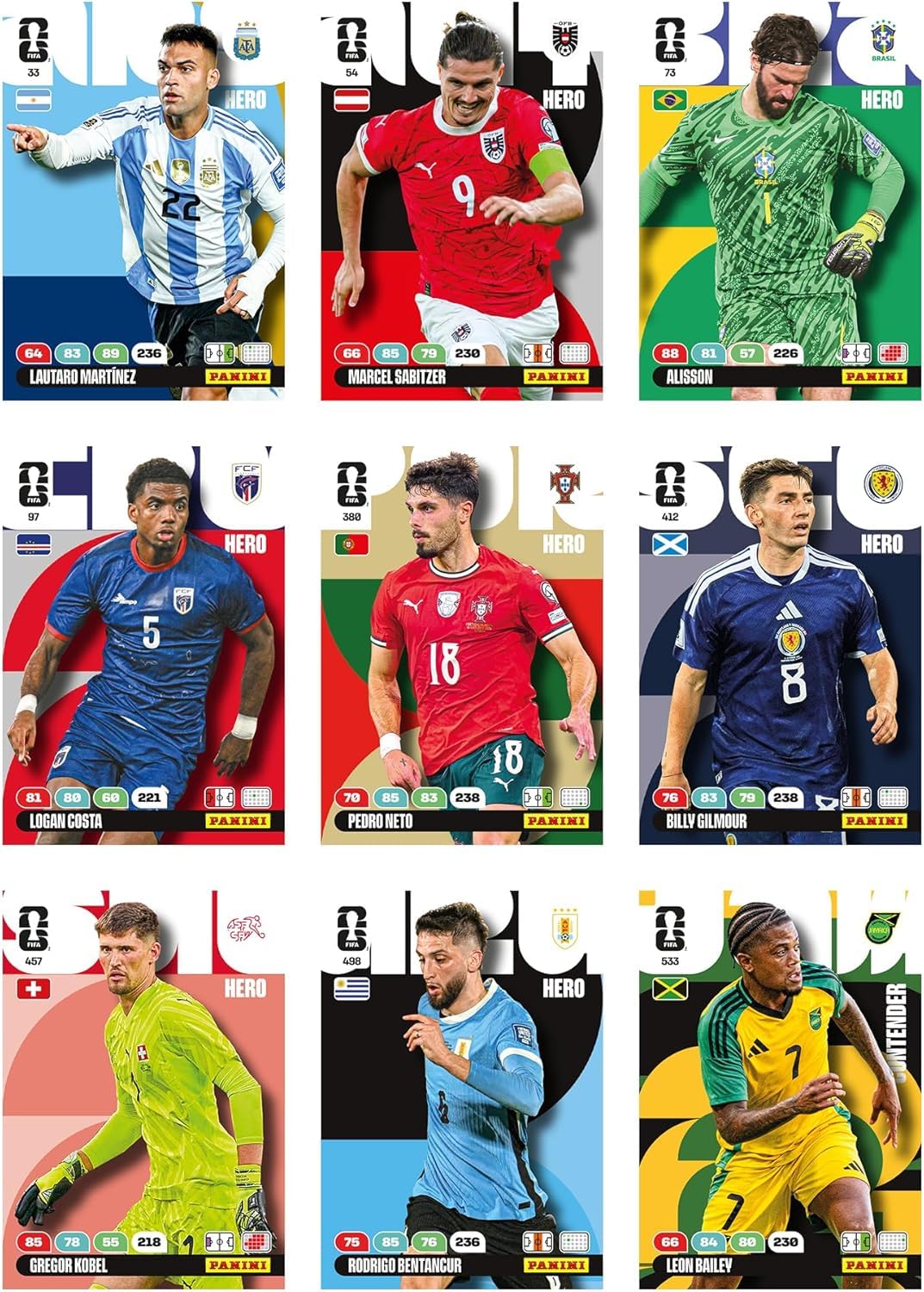 Panini FIFA Boxes World Cup 2026 Adrenalyn XL Dream Box 50 Trading Cards