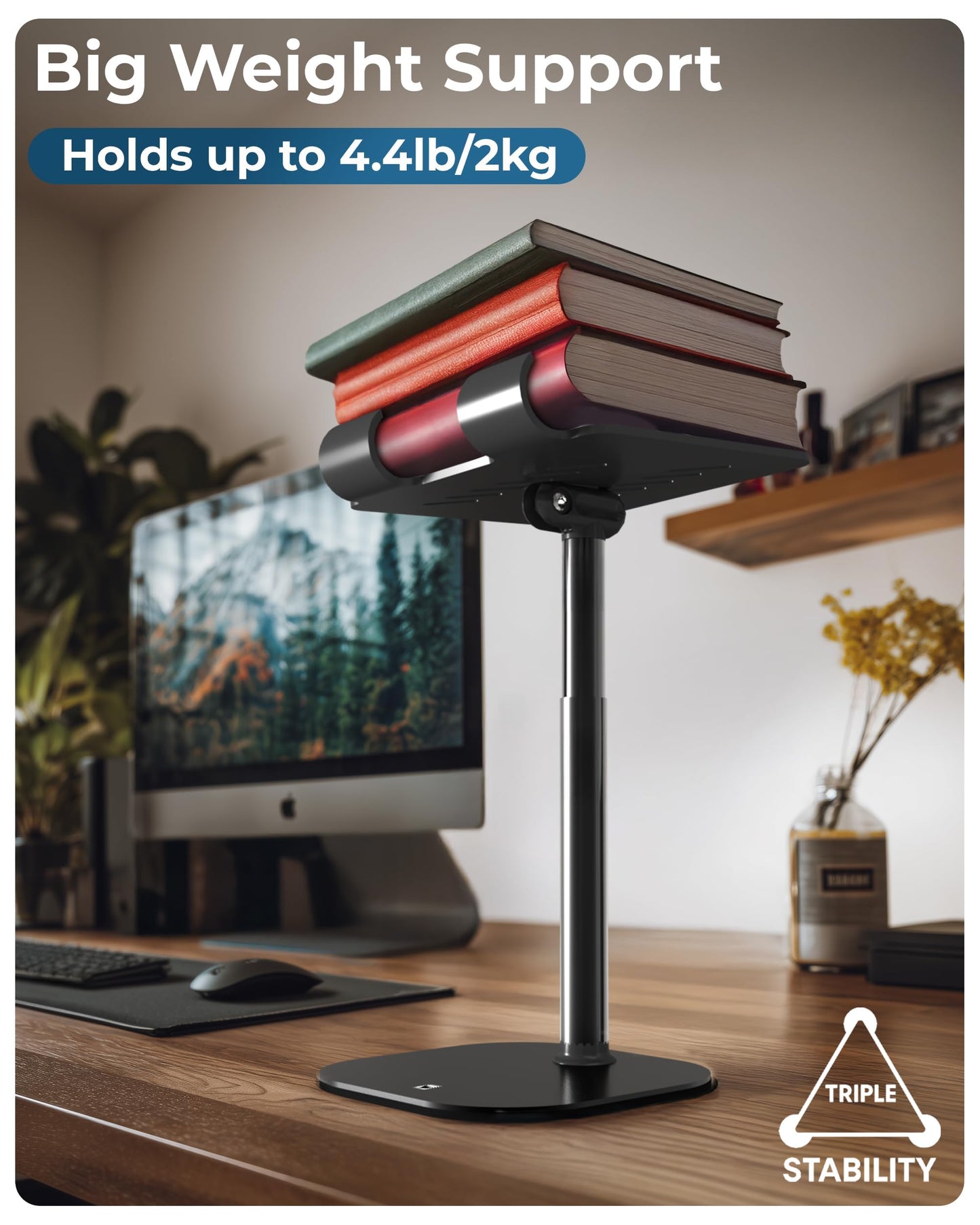 Cooper Premium Stands Adjustable Tablet Stand & iPad Holder in Night Black NEW
